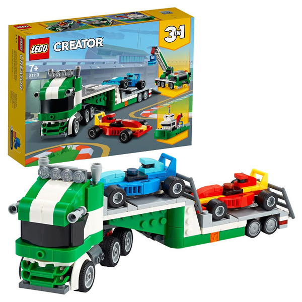 LEGO Creator 31113 Конструктор ЛЕГО Криэйтор Транспортировщик гоночных автомобилей - Чебоксары 
