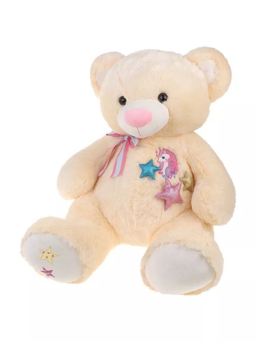 Мягкая игрушка 682209 Мишка Единорог 50см желтый ТМ Fluffy Family - Йошкар-Ола 