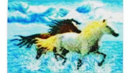 Алмазная мозаика ST-399 "Бегущие лошади" 14 цв Рыжий кот - Уфа 
