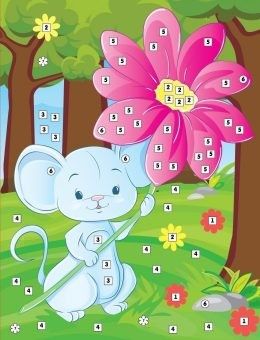 Набор 635170 для творчества "Мышонок с цветком" аппликация - Альметьевск 