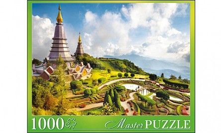 Пазл 6894 "Таиланд. Пагоды" 1000эл Masterpuzzle - Ижевск 