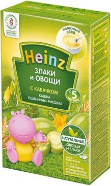 *Хайнц Каша 200 б/мол Пшенично-кукурузная с тыквой 5+ - Уральск 