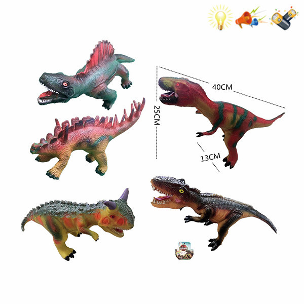 Динозавр 200705489 со световыми и звуковыми эффектами - Томск 