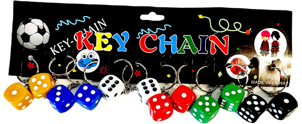 Брелок 5425041 Кубики игральные 2XL 1/12шт - Елабуга 