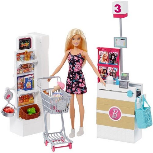 Mattel Barbie FRP01 Барби Супермаркет в ассортименте - Бугульма 