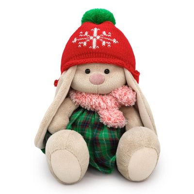 Мягкая игрушка SidS-518 Зайка Ми в шапке со снежинкой (малый) ТМ Budibasa - Елабуга 
