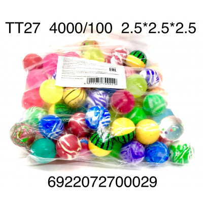 Мяч-попрыгунчик ТТ27 каучуковый - Тамбов 