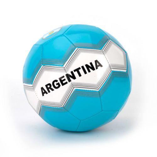 Мяч WM-ARG футбольный лакированный Сборная Аргентины в пакете 224195