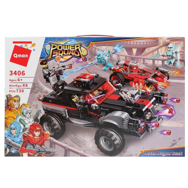 Конструктор 3406 Машины с фигурками 730д BRICK - Елабуга 