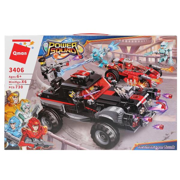 Конструктор 3406 Машины с фигурками 730д BRICK - Ижевск 