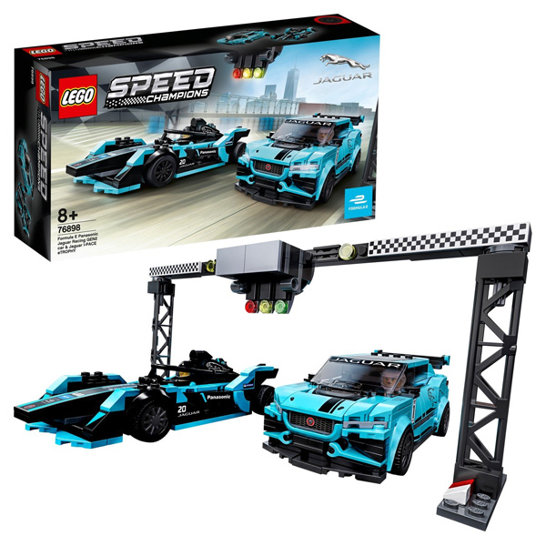 LEGO Speed Champions 76898 Конструктор ЛЕГО Чемпионс Formula E Panasonic Jaguar Racing