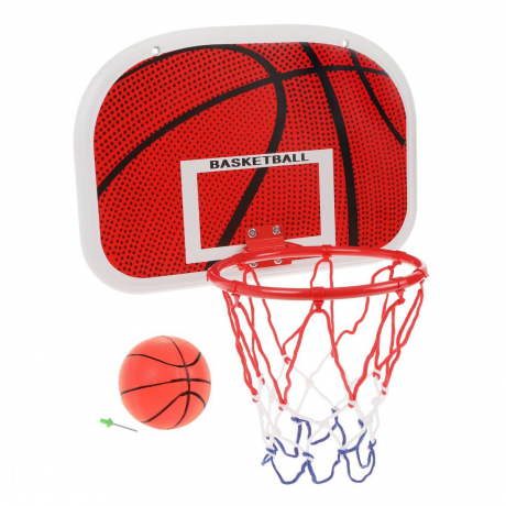 Набор для игры в баскетбол SS2019-4H щит, сетка, крепления - Нижнекамск 