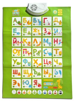 Развивающий плакат 682004 "Пластилиновая Азбука" - Ижевск 