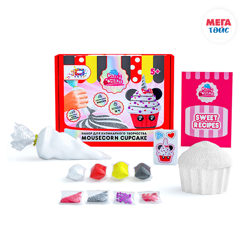Набор для лепки ФФ75004 Mousecorn Cupcake ТМ Candy Cream Мега Тойс - Пенза 
