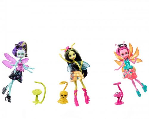 Monster High FCV47 Кукла Цветочные-Мини-монстрики с питомцами в ассортименте - Орск 
