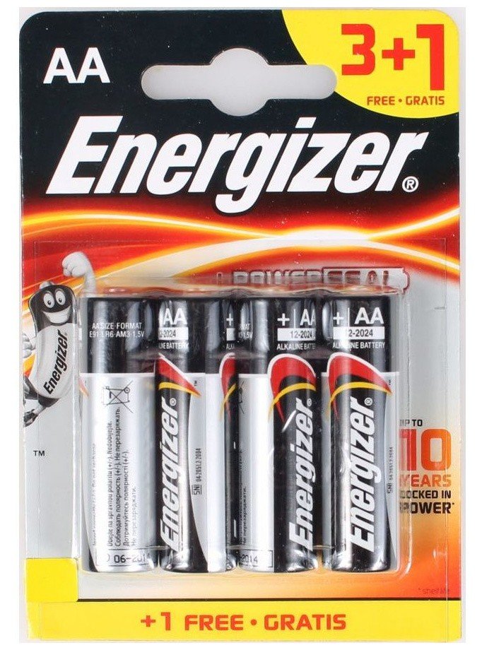 Батар Energizer LR03 BL3+1 (48)