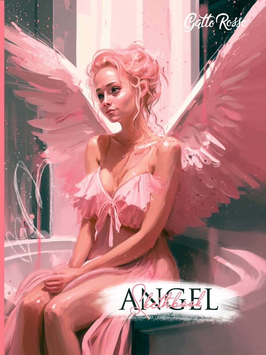 Скетчбук 64л 64-7990 Angel in Pink Gatto Rosso 64л - Екатеринбург 