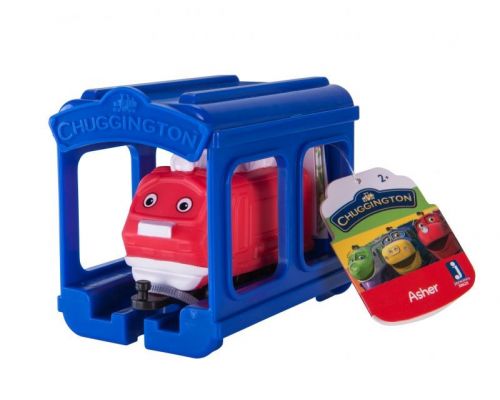 CHUGGINGTON –  набор «паровозик Ашер с гаражом» 38625 - Москва 