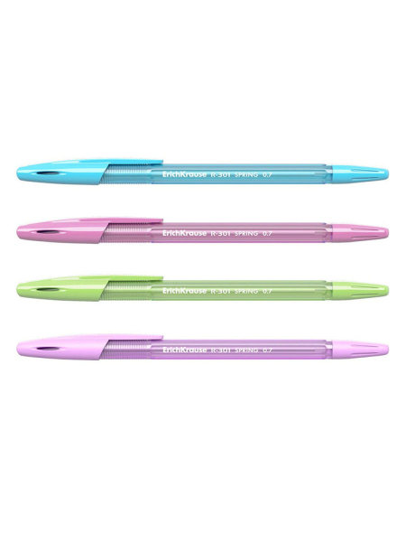 Ручка R-301 шариковая синяя Spring Stick 0.7 161231 - Ульяновск 