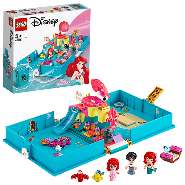 LEGO Disney Princess 43176 Конструктор ЛЕГО Принцессы Дисней Книга сказочных приключений Ариэль - Бугульма 