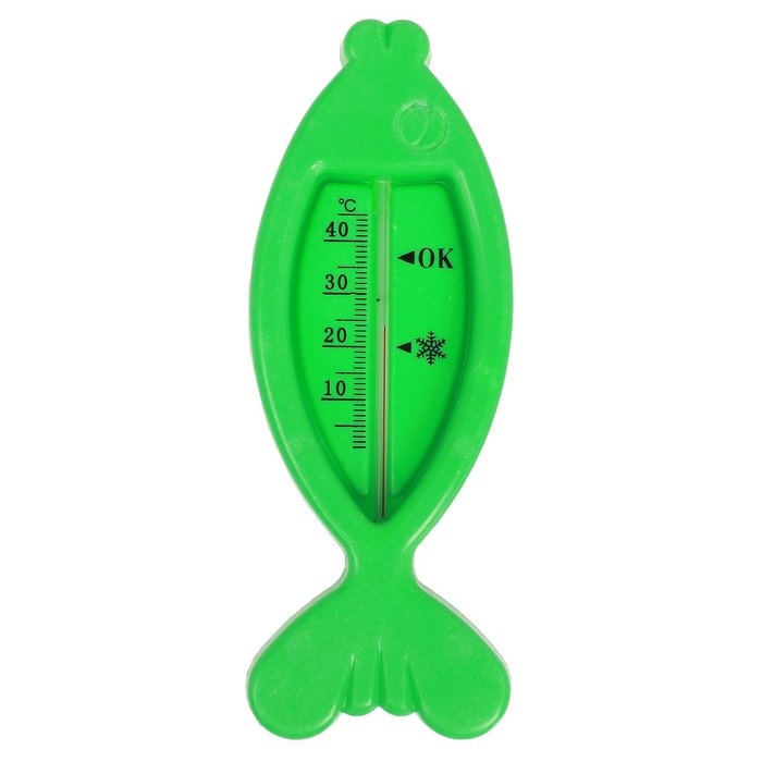 Термометр для ванной 2300125 Рыбка цвет: зеленый - Пенза 