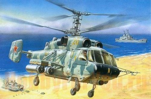 Модель сборная 7221з "Вертолет Ка-29" (Россия) - Пенза 