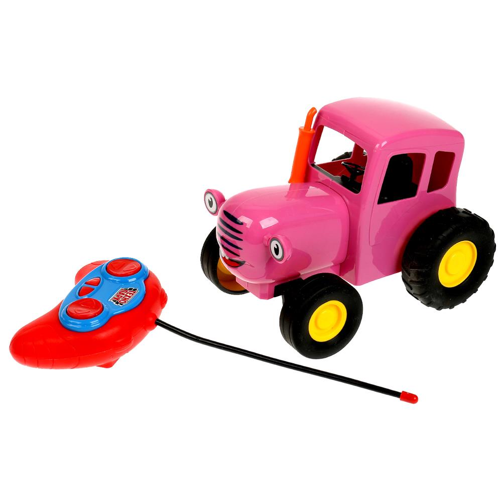 Машина Синий трактор на радиоуправлении розовый 20см BLUTRA-20RCS-PK ТМ Технопарк - Заинск 