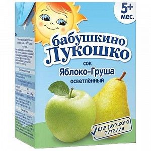 Сок 200мл яблоко/груша осв. 5+ тетрапак 051898 Б.Лукошко - Санкт-Петербург 