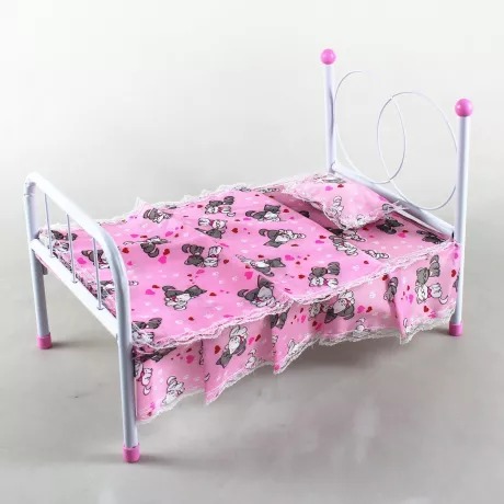 Кровать М1263-12 кукольная Котята металл - Елабуга 
