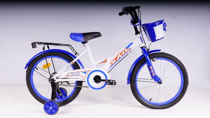 Велосипед 18 синий Sail ZZ-009 (1/2) - Альметьевск 