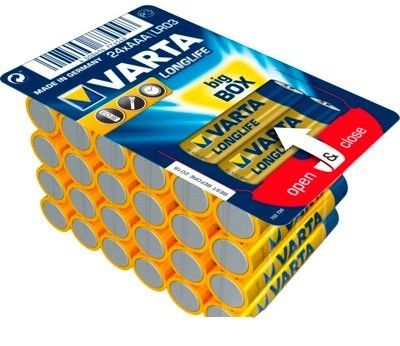 Батар VARTA Longlife ENERGY LR03 BOX24 1/24 алкалин 26478 Р ЦЕНА ЗА ШТУКУ - Елабуга 