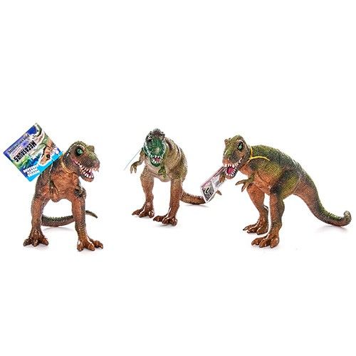 Фигурка динозавра 11025 Тираннозавр с двигающейся пастью ассорти 7*11*19см - Ижевск 