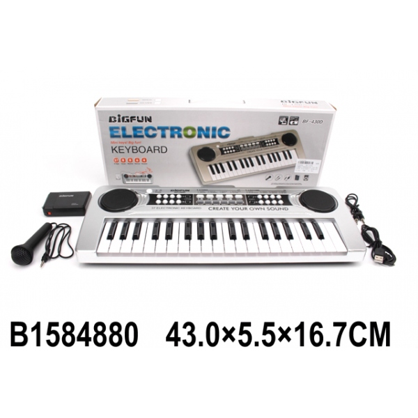 Пианино BF-430D2 с микрофоном USB от сети B1584880 в коробке - Москва 