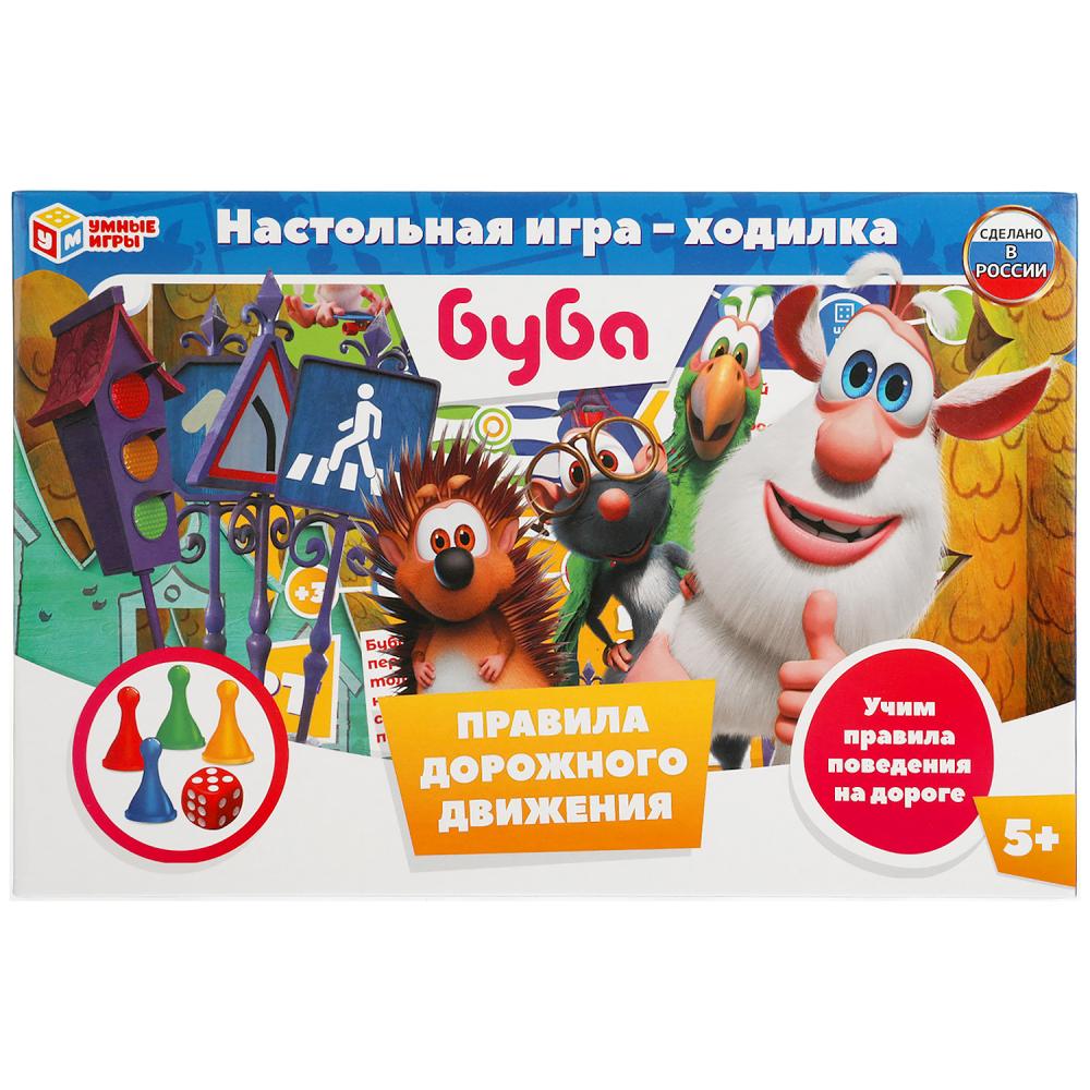 Игра-ходилка 21437 Буба Правила дорожного движения ТМ Умные игры - Саратов 