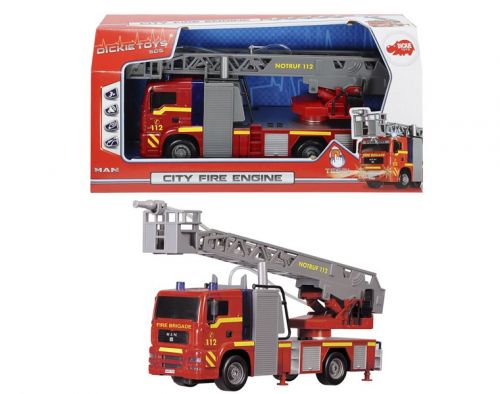 А/м 3715001 пожарная фрикционный со светом и звуком вода 29см - Тамбов 