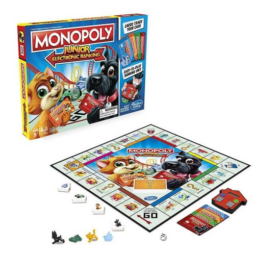 Monopoly Игра E1842 Монополия Джуниор с карточками - Челябинск 