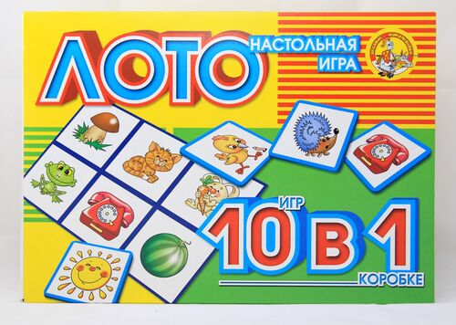 Лото для самых маленьких 01740 «10 в 1» мягкое ТМ Десятое королевство - Бугульма 