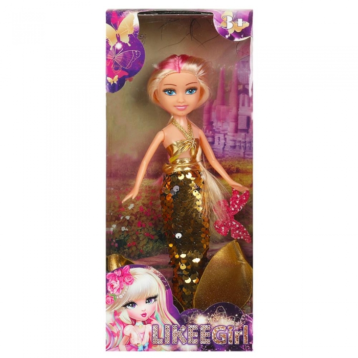 Кукла Likee Girl в платье 23см HW6006EB-Merm-LG - Оренбург 