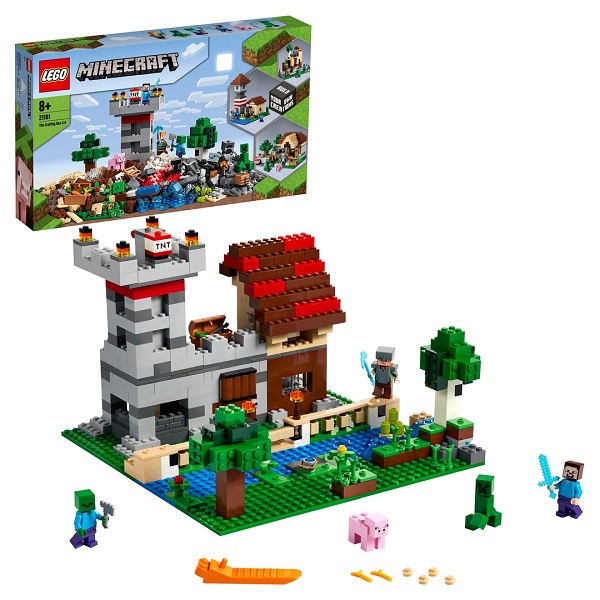 LEGO Minecraft 21161 Конструктор ЛЕГО Майнкрафт Набор для творчества 3.0 - Саратов 