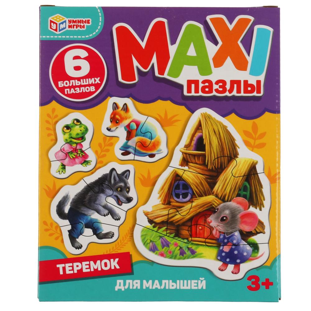 Пазлы-макси 6 эл 02153 Теремок для малышей ТМ Умные игры - Елабуга 