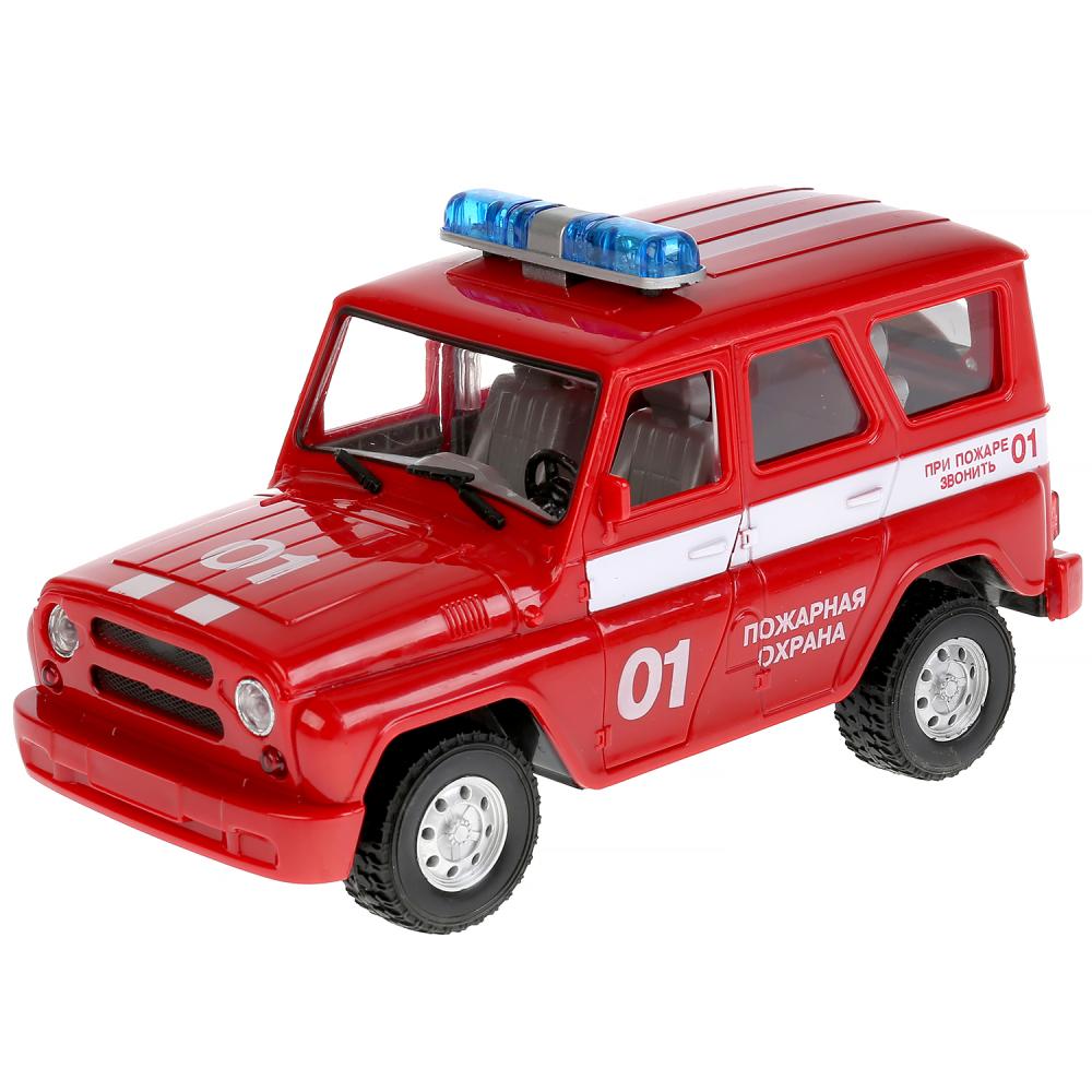 Машина 9076-E на батарейках Пожарная охрана A071-H11005 в коробке