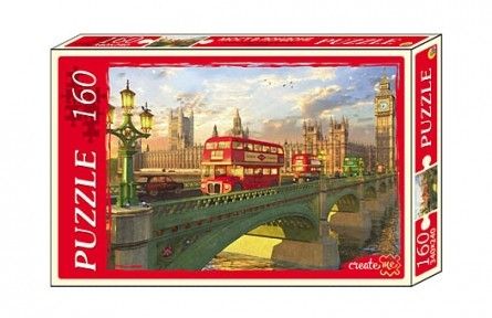 Пазл КБ160-4039 "Мост в Лондоне" 160 элементов Рыжий кот - Бугульма 