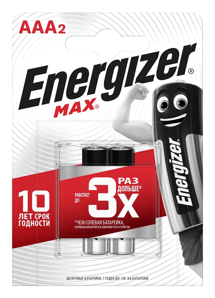 Батарейка Energizer MAX LR06 BL2 E92 Е300157204 поштучно - Ульяновск 