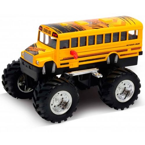 Welly 47006S Велли Модель машины 1:34-39 School Bus Big Wheel Monster - Томск 