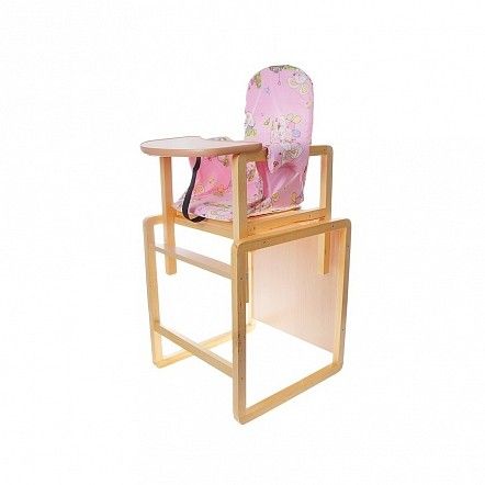 Стул-стол для кормления Алекс СТД0106 розовый