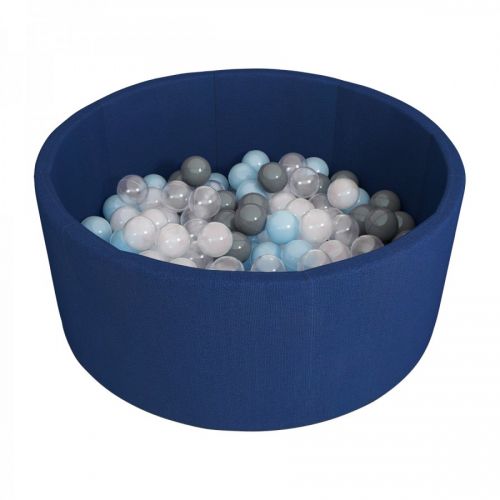 Сухой бассейн "Airpool" + 150 шаров (темно-синий с серыми шарами) Романа - Нижнекамск 