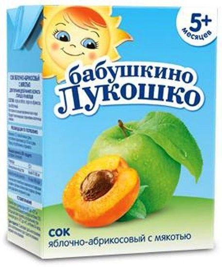 Сок 200мл яблоко/персик осв. 5+ тетрапак 051878 Б.Лукошко - Елабуга 