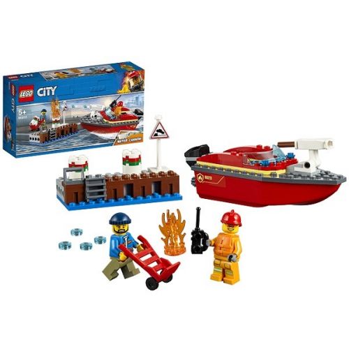 LEGO CITY Пожарные: Пожар в порту 60213 - Орск 