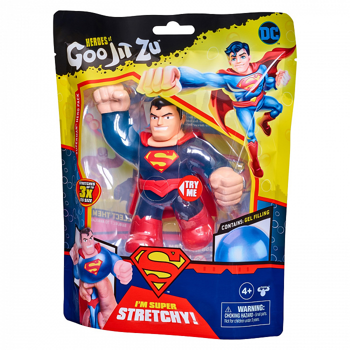 GooJitZu 38683 Супермен DC тянущаяся фигурка Гуджитсу - Орск 