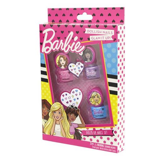 Markwins 9708351 Barbie Игровой набор детской декоративной косметики для ногтей - Москва 